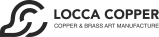 logo locca copper wide black